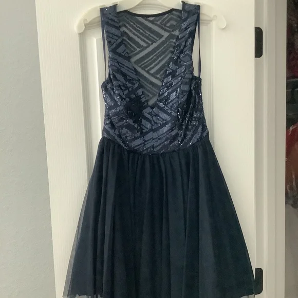 Trixxi | Dresses | Homecoming Deep V Neck Navy Blue Short Dress | Poshmark Trixxi | Dresses | Homecoming Deep V Neck Navy Blue Short Dress | Poshmark